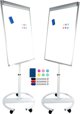 Mozos TM71-WH Μαγνητικός Πίνακας Flipchart με Ρόδες, 70x100cm, Λευκός