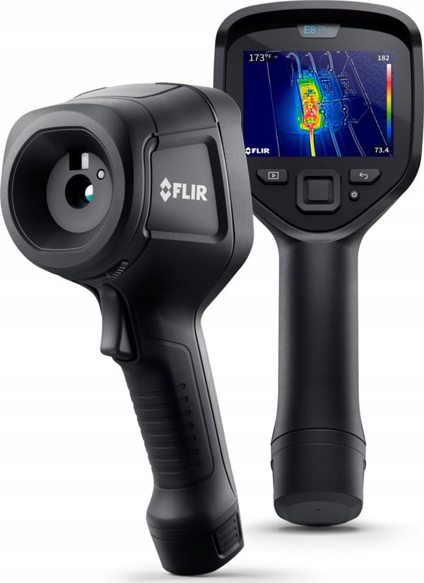 FLIR E8 Pro - Επαγγελματική θερμική κάμερα με Wi-Fi, υψηλής ανάλυσης υπέρυθρη κάμερα με FLIR Ignite Cloud