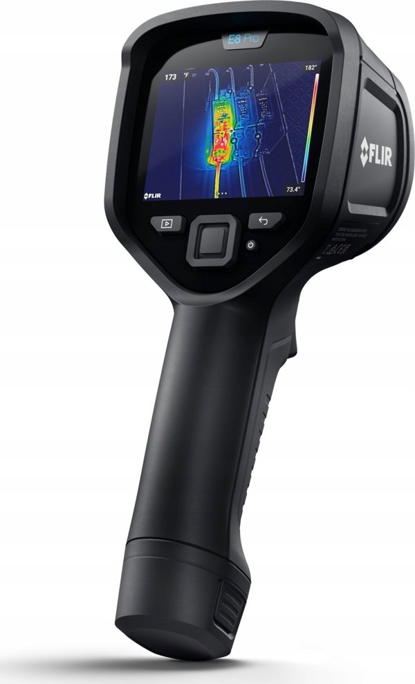 FLIR E8 Pro - Επαγγελματική θερμική κάμερα με Wi-Fi, υψηλής ανάλυσης υπέρυθρη κάμερα με FLIR Ignite Cloud