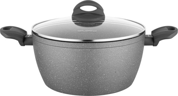 Florina Κατσαρόλα αλουμινίου Florina Lava Stone γκρι 24 cm 4 l 8609197 5901832394679