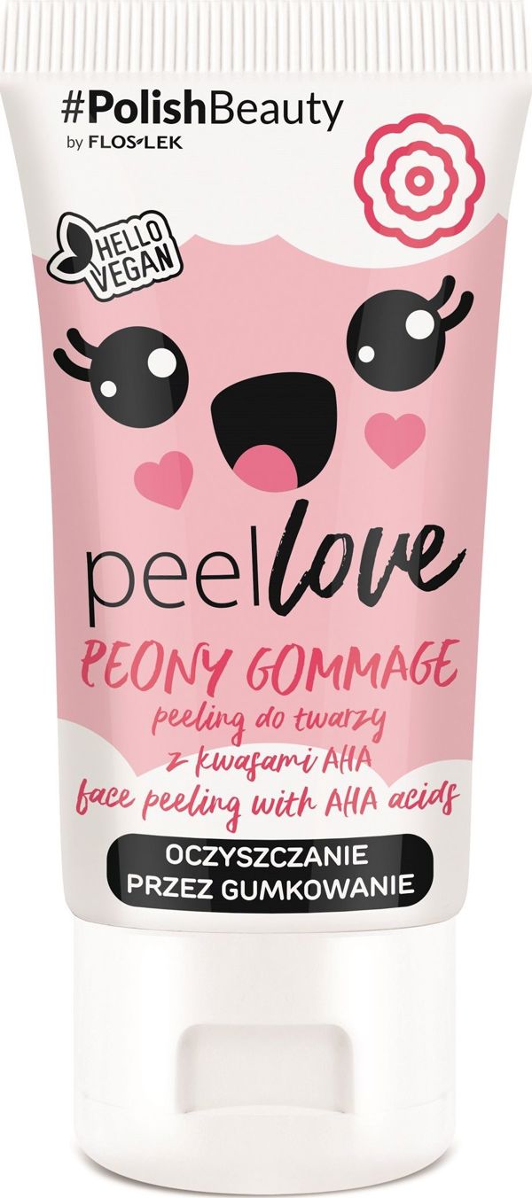 Floslek Απολέπιση προσώπου με οξέα AHA Peony Gommage 75 ml