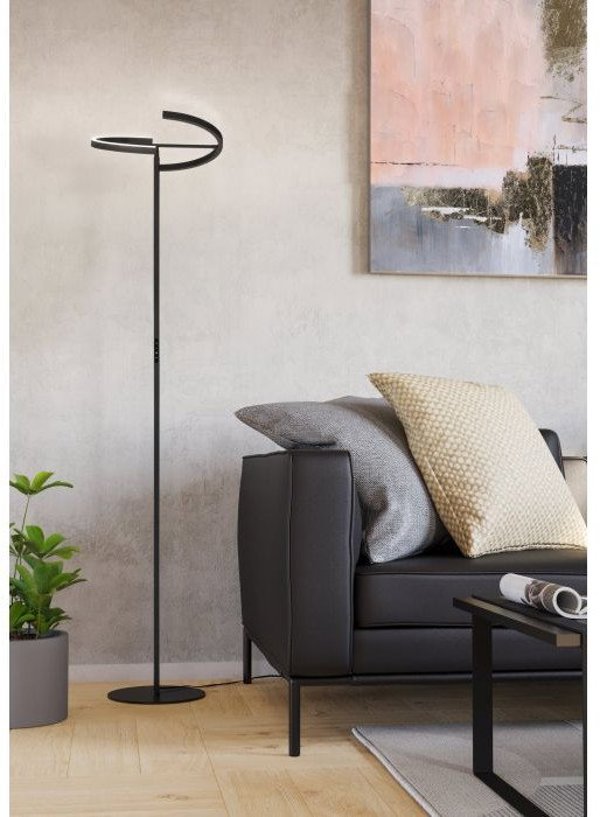 ΦΩΤΙΣΤΙΚΟ ΔΑΠΕΔΟΥ CASTELPOTO LED 2X8.8W ΜΑΥΡΟ