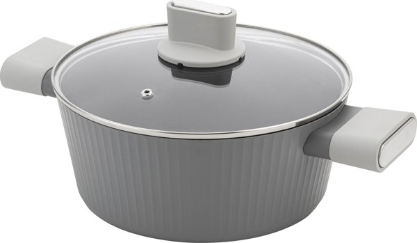 Florina Κατσαρόλα αλουμινίου με καπάκι Florina Serrano 24 cm 3,7 l