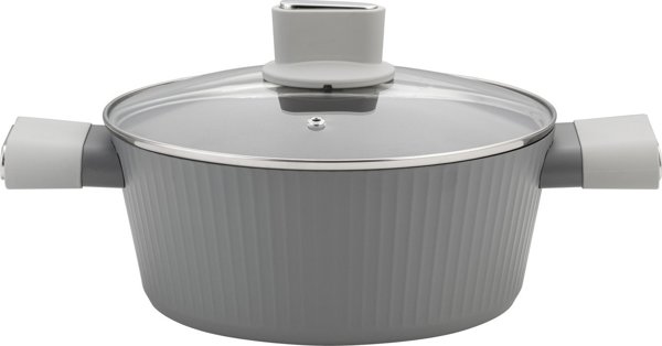 Florina Κατσαρόλα αλουμινίου με καπάκι Florina Serrano 24 cm 3,7 l