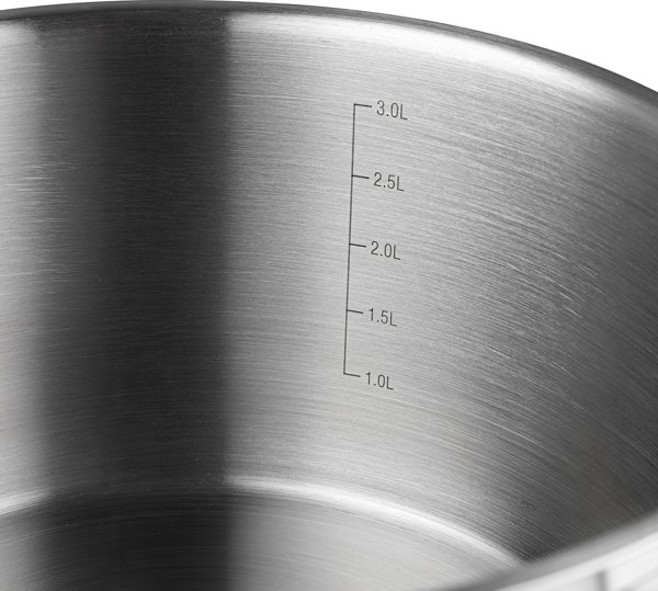 Σετ ανοξείδωτων κατσαρολών Florina Chef από τον Mateusz Gessler 1,8 l και 2,5 l και 3,5 l και 6 l