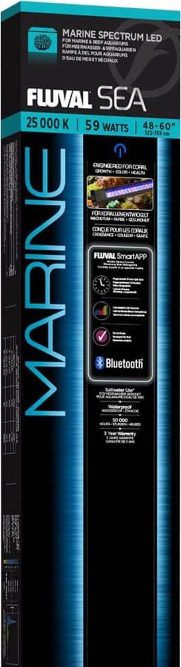 Φωτιστική Μπάρα LED Fluval Sea Marine 3.0, 59W, 115-145cm - 8039244