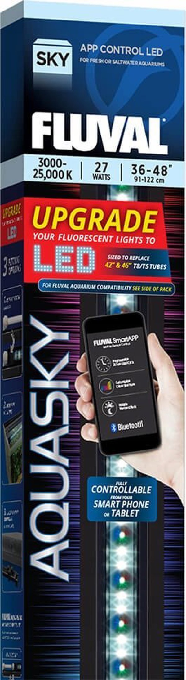 Φωτιστικό Fluval AquaSky LED 2.0 27W, 91-122cm