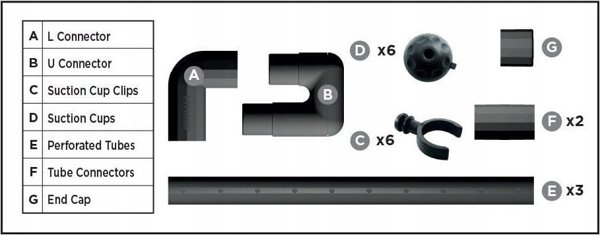 Fluval Spray Bar Σετ για Εξωτερικά Φίλτρα Σειράς 06 και 07 - 8039145