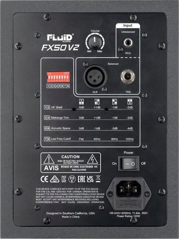 Fluid Audio Fluid Audio FX50 V2 - Aktywny monitor studyjny