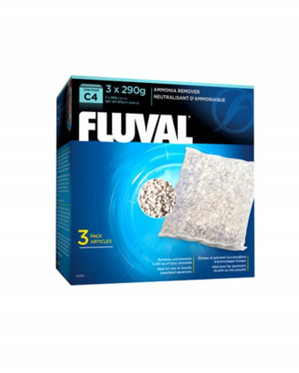 Fluval Απορροφητής Αμμωνίας για Φίλτρο Ενυδρείου C4, 3x290g
