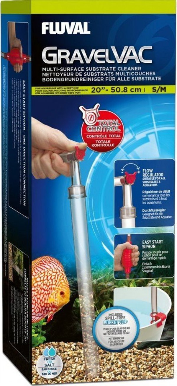 Fluval Odmulacz GravelVac Multi-Substrate Cleaner M/L