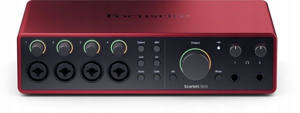 Κάρτα ήχου Focusrite Scarlett 18i16 (4ης γενιάς)