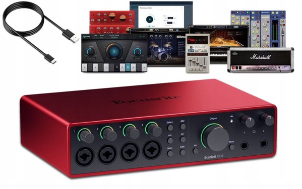 Κάρτα ήχου Focusrite Scarlett 18i16 (4ης γενιάς)