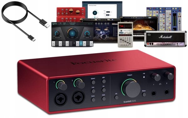 Focusrite Scarlett 16/16 4th Gen - Κάρτα Ήχου