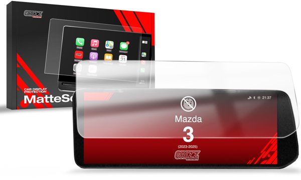 GrizzGlass Ματ Μεμβράνη Προστασίας Οθόνης CarDisplay για Mazda 3 (2023-2025) 10,25"