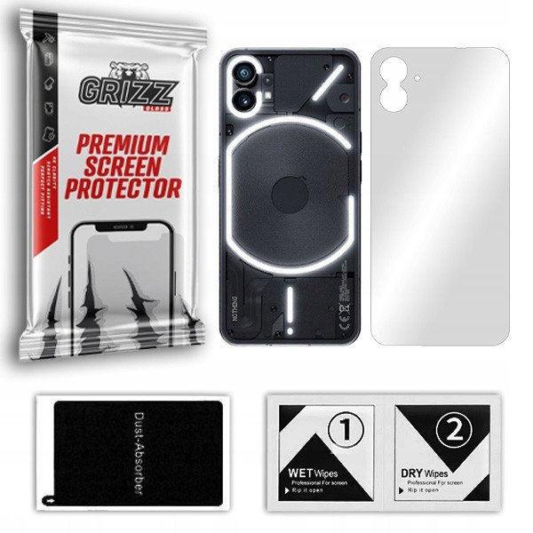 GrizzGlass SatinSkin Προστατευτικό Φιλμ Πίσω Πλευράς για Samsung Galaxy A36 - Σατινέ Φινίρισμα