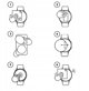 GrizzGlass Υδρογέλη Hydrofilm για Huawei Watch 5 42mm - Προστατευτική Μεμβράνη Οθόνης