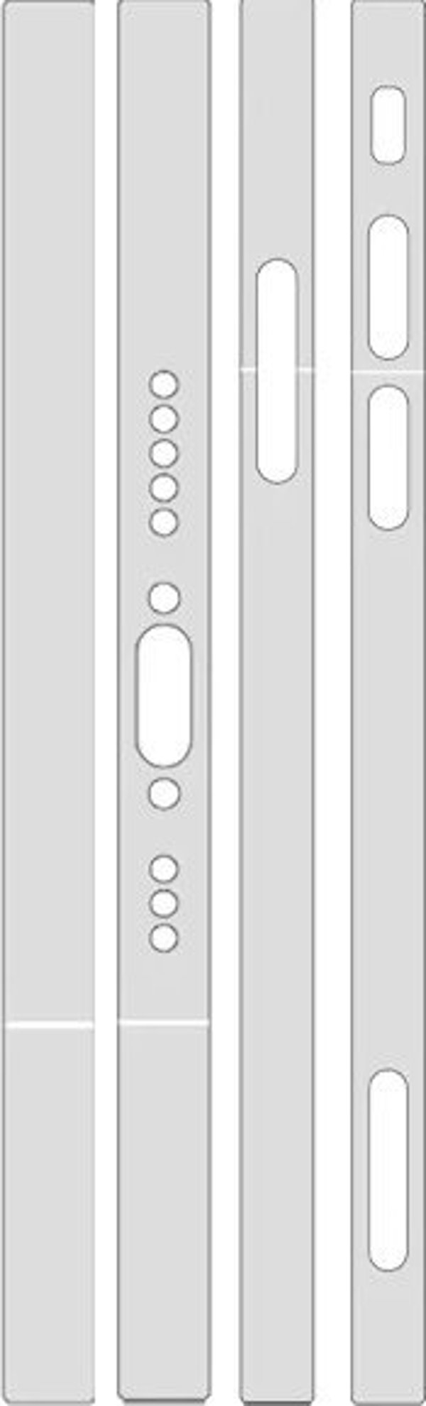 Μεμβράνη για τα πλάγια GrizzGlass SatinSide Apple iPhone 16 Pro Max