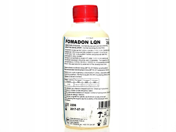 Εμφάνιση φιλμ Foma Fomadon LQN 250ml