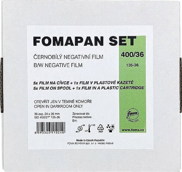 Foma Foma φιλμ Fomapan 400/36 Σετ 6 φιλμ + φυσίγγιο 14248956 8593346110240