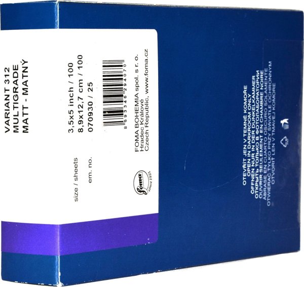 Foma Foma Fomaspeed Variant 313 12,7x17,8cm 25 φύλλα 14249027 8593346295183