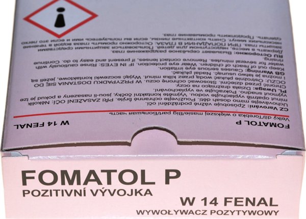 Προγραμματιστής χαρτιού Foma Foma Fomatol P (W14) 2,5L 14249036 8593346700243