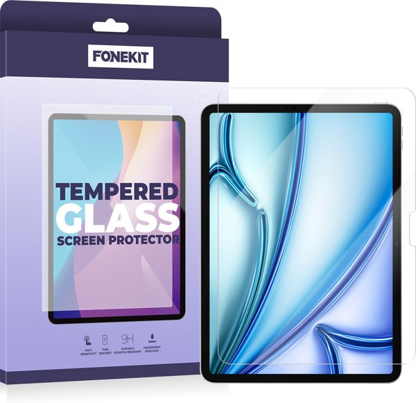Tempered glass FoneKit, Apple iPad Air 6 2024 (10.9")