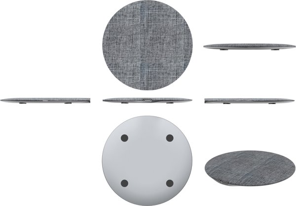 Ασύρματος φορτιστής FoneKit LA-15 PD, γκρι