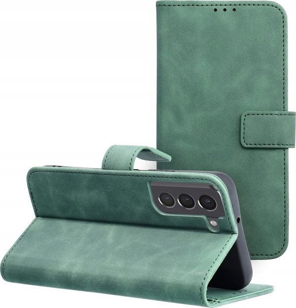 Θήκη Forcell TENDER Book για SAMSUNG Galaxy S22 πράσινο
