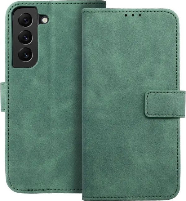 Θήκη Forcell TENDER Book για SAMSUNG Galaxy S22 πράσινο