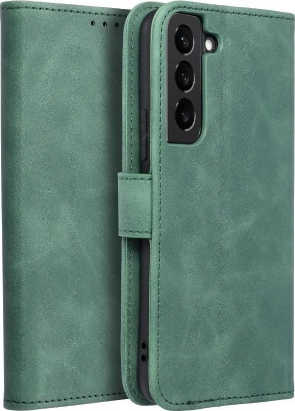 Θήκη Forcell TENDER Book για SAMSUNG Galaxy S22 πράσινο