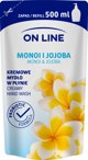 Forte Sweeden On Line Κρεμώδες υγρό σαπούνι Monoi και Jojoba - ανταλλακτικό 500ml