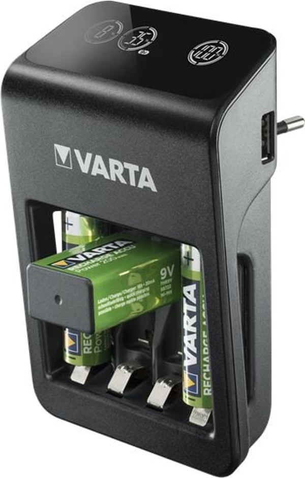 Φορτιστής Varta LCD Plug Charger+ (57687101441)