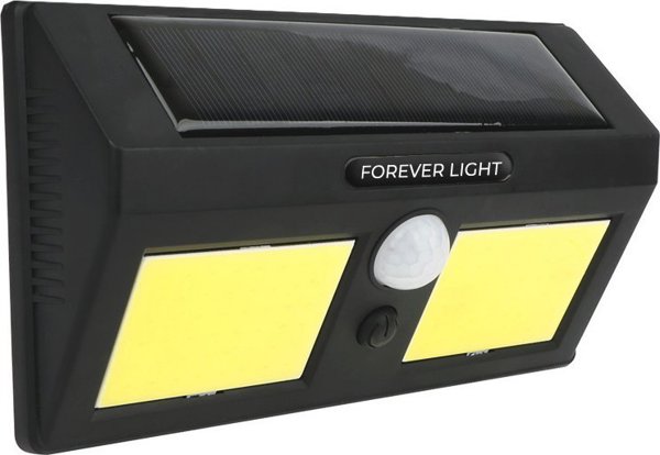 Forever Light Lampa solarna LED SUNARI FLS-18 COB PIR 3W 200lm 6000K 800mAh Li-Ion Forever Light