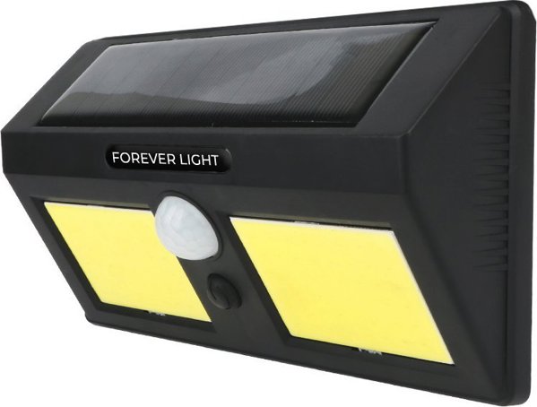 Forever Light Lampa solarna LED SUNARI FLS-18 COB PIR 3W 200lm 6000K 800mAh Li-Ion Forever Light