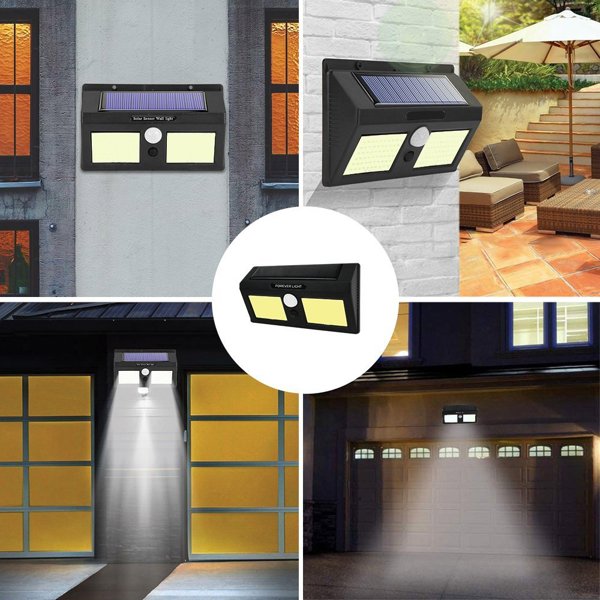 Forever Light Lampa solarna LED SUNARI FLS-18 COB PIR 3W 200lm 6000K 800mAh Li-Ion Forever Light