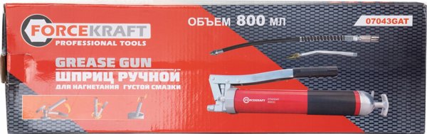 Forcekraft Χειροκίνητο πιστόλι γράσου 800mm