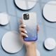 Θήκη FORCELL SHINING για SAMSUNG Galaxy A52 5G / A52 LTE ( 4G ) διαφανής/μπλε