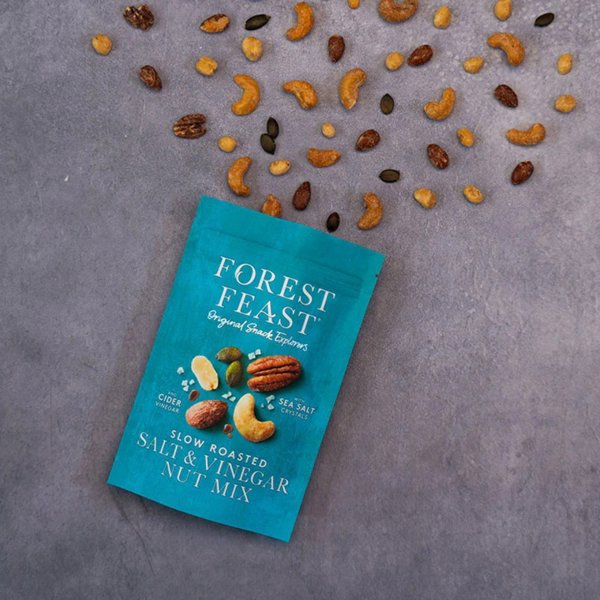 Forest Feast nut mix with salt and vinegar, 120 g
