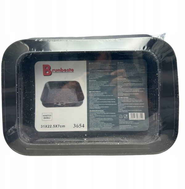 FORMA DO PIECZENIA ROZPINANA 31X22,5X7CM BRUNBESTE BB-3654
