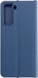 Θήκη Forcell LUNA Book Carbon για SAMSUNG Galaxy S21 μπλε