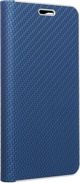 Θήκη Forcell LUNA Book Carbon για SAMSUNG Galaxy S21 μπλε