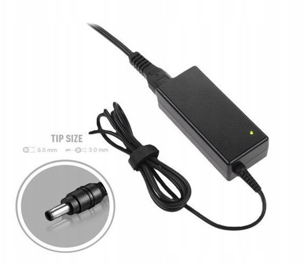 Φορτιστής 60W για φορητό υπολογιστή 19V 3.16A, 5.5x3.0mm + κεντρικός, SAMSUNG