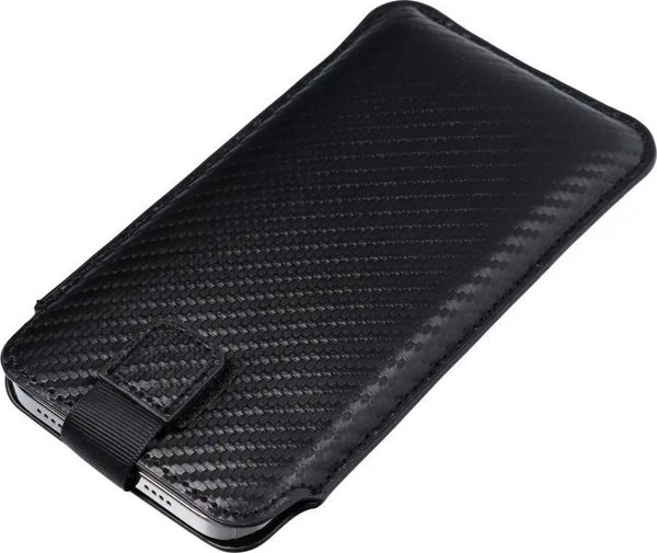 ForCell Θήκη Forcell POCKET Carbon - Μοντέλο 09 - για IPHONE 13 mini / 6 / 7 / 8 / 12 mini SAMSUNG S3 (i9300) / S4 (i9500) / A3