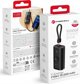 FORCELL F-ENERGY F10K4 powerbank συμβατό με Apple Watch PD QC3.0 3A 22,5W 10000 mAh μαύρο