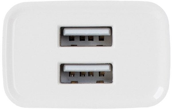 Φορτιστής 2 USB με καλώδιο GT-RJ331 Λευκό