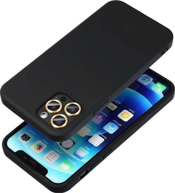 Θήκη ForCell ETUI Forcell SILICONE LITE για IPHONE 13 μαύρη