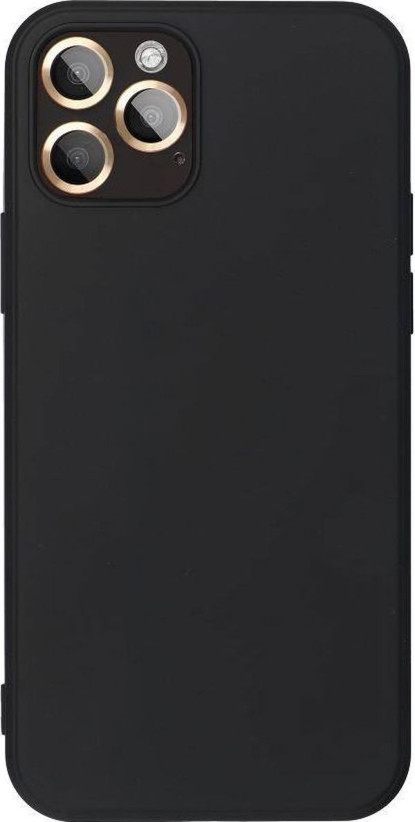 Θήκη ForCell ETUI Forcell SILICONE LITE για IPHONE 13 μαύρη