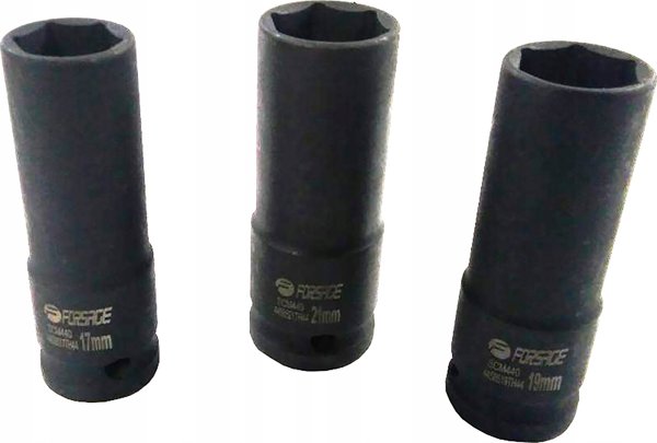 Forsage Nasadka udarowa cienkoscienna 17mm 6 kat. (80 mmL)1/2"