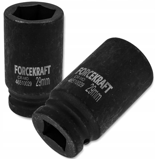 Forcekraft Βαθύ κρουστικό καρυδάκι 3/4", 29mm(6γων.)